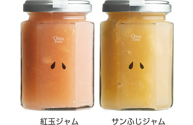 果肉たっぷりりんごジャム商品